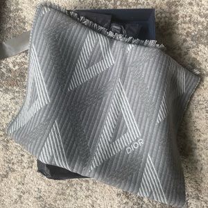 DIOR CD DIAMOND SCARF 100% Wool Men’s